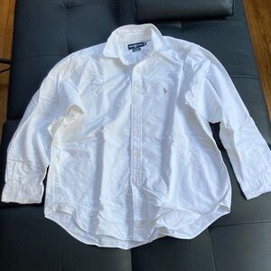 Ralph Lauren White Cotton Shirt